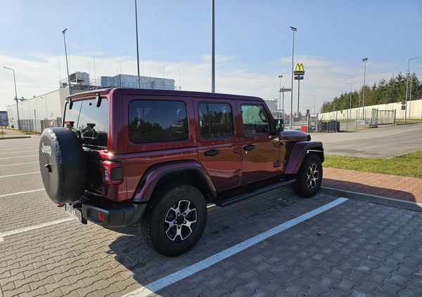 Jeep Wrangler cena 214999 przebieg: 39200, rok produkcji 2021 z Bisztynek małe 631